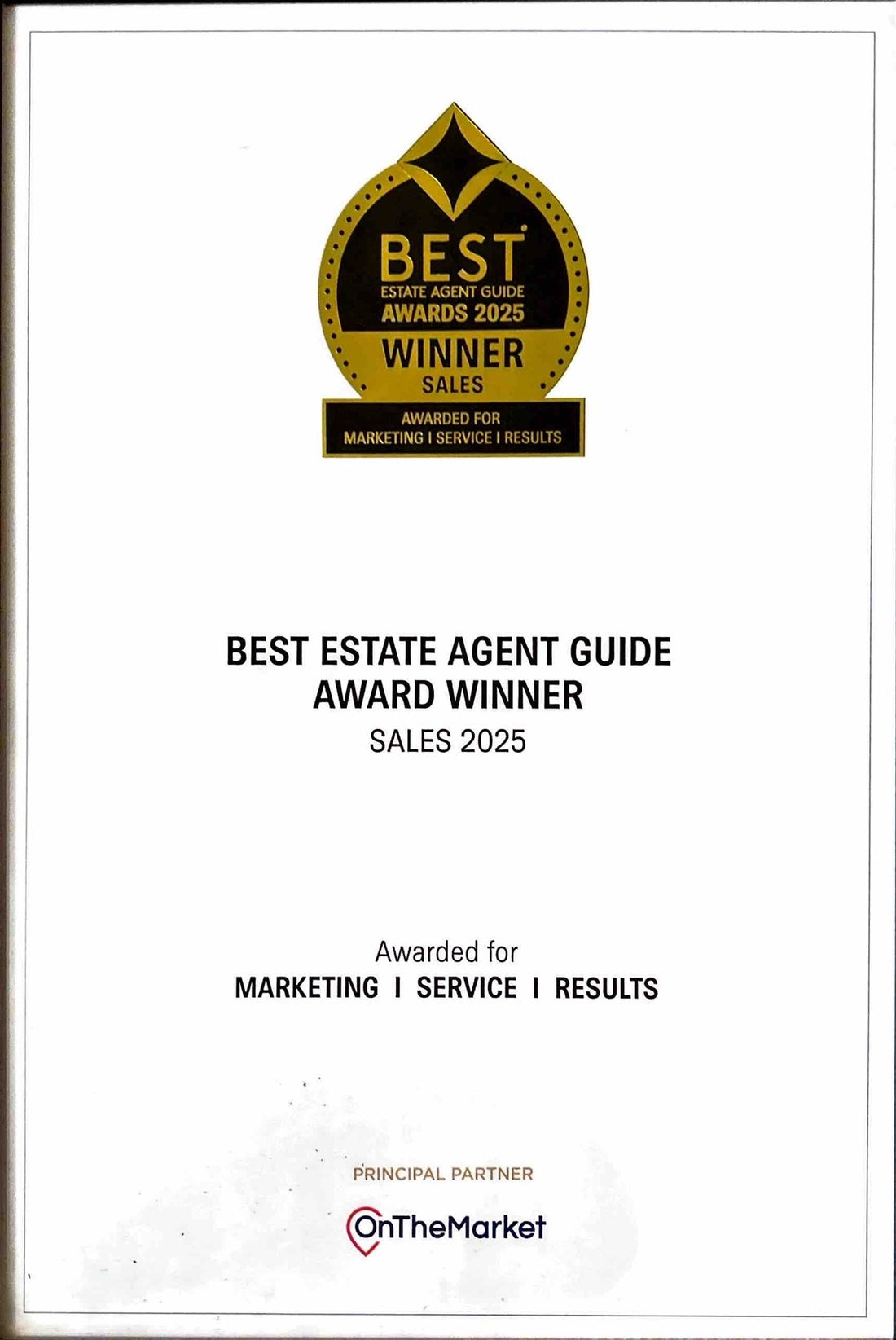 The Best Estate Agents in Kings Lynn - EA Masters Awards 2025: A Remarkable Milestone For My House Online