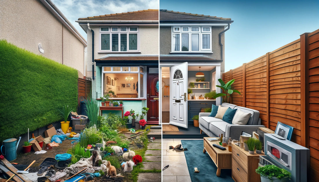 house before and after